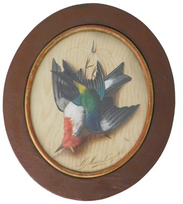 Lot 134 - Michelangelo Meucci (1840-1909). Dead Game,...
