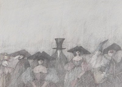 Lot 159 - After Paul Flora. Carnevale Veneziani,...