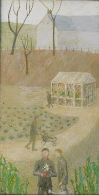 Lot 727 - Ursula Edgcumbe (1900-1985). Figures in...