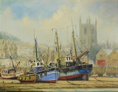 Lot 188 - Jack Rigg (1927-2023). Cornwall, oil on board,...