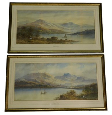 Lot 195 - Edwin Lewis (1838-1907). Coastal views,...