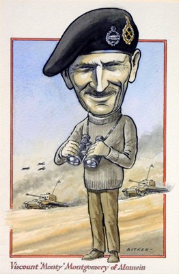 Lot 203 - Kenneth Aitken (1929-2003). Viscount 'Monty'...