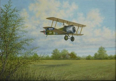 Lot 207 - Neil Hipkiss (20thC). Camel - Sopwith Camel,...