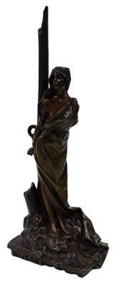 Lot 9 - Emmanuel Villanis (1858-1914). L'Otage, female...