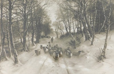 Lot 219 - Joseph Farquharson (1846-1935). Through the...