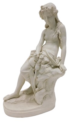 Lot 8 - A Victorian Copeland Parian figure, Studies...