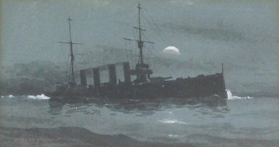 Lot 102 - Avondale (19thC/20thC). HMS Yarmouth,...