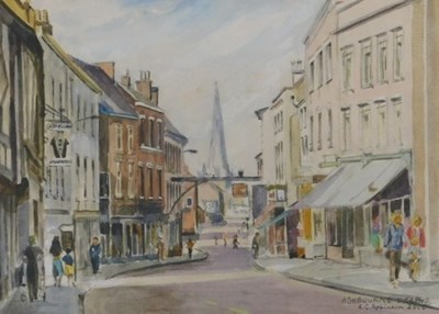 Lot 110 - Alan C Robinson (20thC). Ashbourne Derbys,...