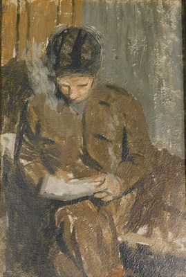 Lot 248 - William S Taylor (1920-2010). Soldier, oil on...