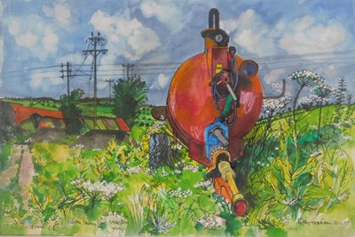 Lot 17 - Rigby Graham (1931-2015). Hillam Slurry Slave...