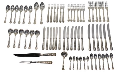 Lot 14 - A William Yates of Sheffield King's pattern...