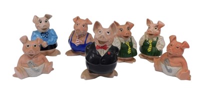 Lot 151 - Various Wade and other NatWest pigs, to...