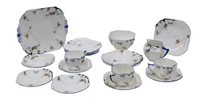 Lot 156 - A Shelley 11630 Queen Anne pattern part...