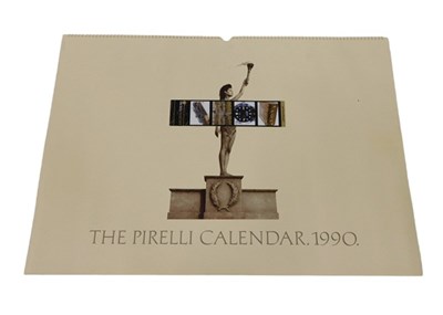 Lot 160 - A Pirelli calendar 1990, 58cm wide, in outer...