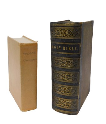 Lot 164 - A 19thC Family Bible, leather spine, gilt...