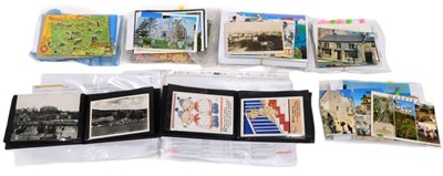 Lot 201 - Various postcards, with postmarks, world used,...