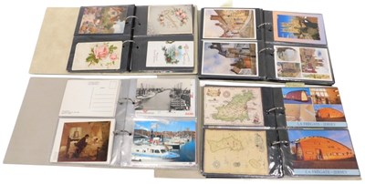 Lot 203 - Various postcards, album of world used early...