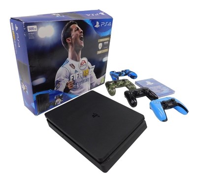 Lot 181 - A Playstation 4 Fifa 18 edition computer...