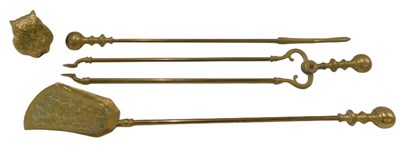 Lot 197 - An early 20thC Regency design three piece...