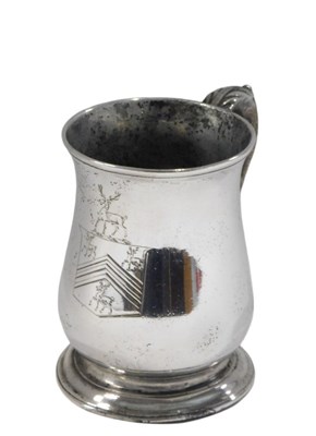Lot 232 - A George II silver mug, by Fuller White, with...
