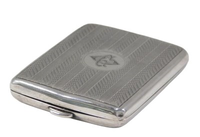 Lot 246 - A George V silver Vesta case, by Cohen &...