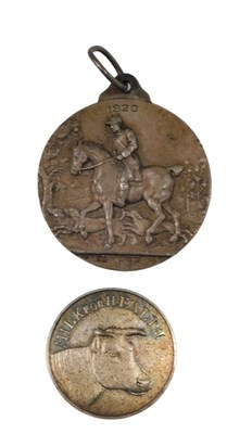 Lot 253 - A silver The Hunters Improvement Society horse...