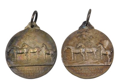 Lot 254 - A silver medallion Light Horse Breeding...