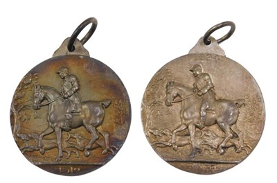 Lot 256 - A silver medallion Light Horse Breeding...