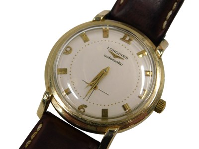 Lot 329 - A Longines automatic gent's wristwatch, with a...