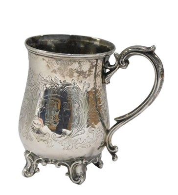 Lot 282 - A Victorian silver christening cup, by John...