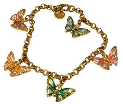 Lot 351 - A Brooks & Bentley ladies fashion bracelet,...