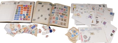 Lot 450 - A Cavalier stamp album, containing various GB...
