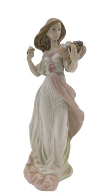Lot 468 - A Lladro figure group Autumn Romance, 31cm...