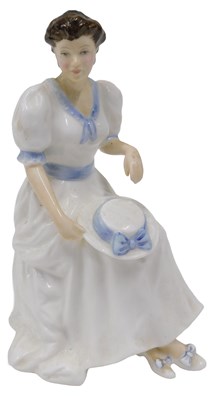 Lot 504 - A Royal Doulton figure Jean, HN3757, 16cm high.