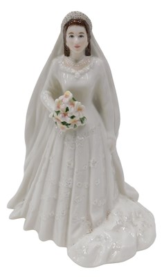Lot 520 - A Royal Worcester figure Her Majesty Queen...