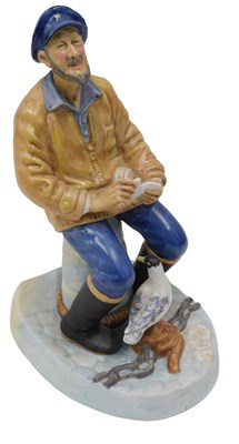 Lot 529 - A Royal Doulton matte figure The...