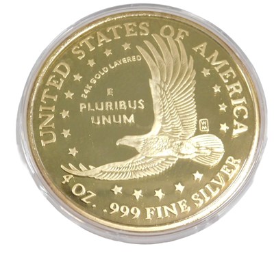 Lot 393 - A Washington Mint 2000 quarter pound...