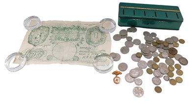 Lot 396 - Various coins, GB used, threepenny bits, a...