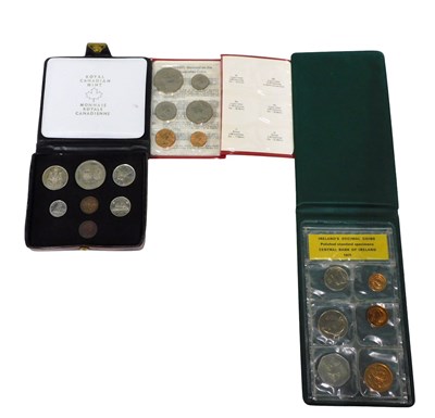 Lot 397 - Coin sets, to include Canada Royal Mint 1974...