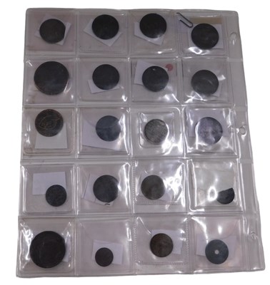 Lot 401 - Various tokens, 18thC and others, to include...