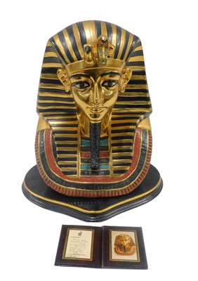 Lot 531 - A Nadal limited edition Tutankhamun head...