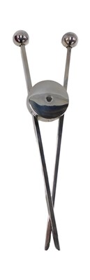 Lot 559 - A pair of 1940s silver plated Jacques Adnet...