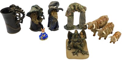 Lot 569 - Various Studio Pottery, Tom Mackie graduated...