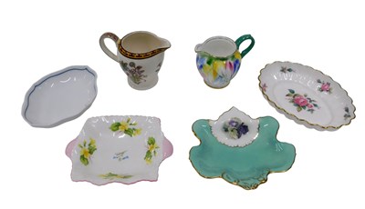 Lot 599 - Various porcelain and effects, a Shelley dish...