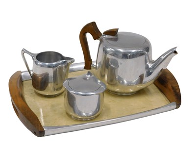Lot 692 - A Picquotware four piece part service,...