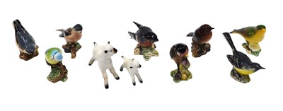 Lot 693 - Various Beswick birds, to include robin...