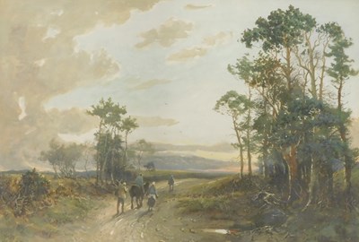 Lot 712 - William Manners (1860-1930). On the road, a...