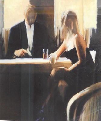 Lot 755 - After David Farrant. Blouse Tie, signed and...
