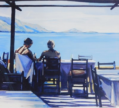 Lot 758 - After David Farrant. Tivala in the Bay, signed...