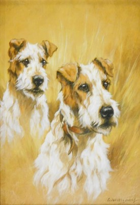 Lot 739 - Glynn Williams (20thC School). Fox Terriers,...